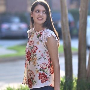 Cute Floral Blouse